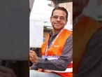 Man who was caught NIBBLING a child's ear on live TV has been identified