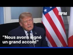 Guerre en Iran: "Vendredi, le détroit d'Ormuz sera complètement ouvert", affirme Donald Trump