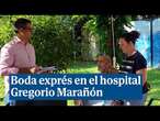 La boda de Carlos y Pilar en el Hospital Gregorio Marañón: organizada en media hora y con anillos