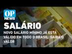 Novo salário mínimo já está válido em todo o Brasil | O POVO NEWS