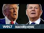 OLAF SCHOLZ: Nach der Grönland-Provokation! Jetzt legt sich der Kanzler mit Donald Trump an I STREAM