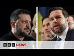 Zelensky meeting with US Vice President | BBC News