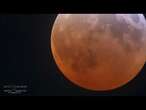 Eclipse total da Lua admirado em diversos continentes | AFP