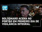 Internautas "pedem VAR" após Bolsonaro acenar do portão durante prisão domiciliar | O POVO News