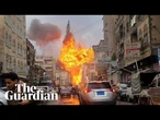Large blast hit Sana'a as Israel strikes Yemeni capital