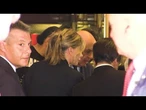 Pausa caffè per il Ministro Nordio a margine del convegno di Fratelli d'Italia "Parlate di mafia"