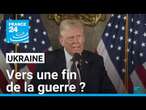 Le sort des Ukrainiens entre les mains de Donald Trump • FRANCE 24