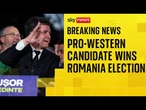 Nicusor Dan beats hard-right favourite George Simion in Romanian election