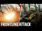 Ukrainian troops engage in HORRIFYING close combat with Russians as bombs land within metres