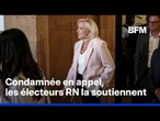 ROBIN DE BFM - Dans ce village RN, les électeurs de Marine Le Pen soutiennent sa candidature