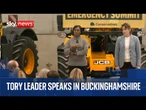 Kemi Badenoch delivers speech in Buckinghamshire