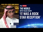 Trump's speech in Saudi Arabia: 'I can only describe it as a rock star reception'