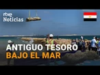 EGIPTO: DESCUBREN RESTOS de una CIUDAD SUMERGIDA FRENTE a la COSTA | RTVE Noticias