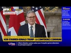 Suivez la conférence commune entre Keir Starmer et Donald Trump