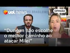 Durigan chama Milei de 'palhaço' após ofensas ao Brasil e diz: 'Indicadores lá são piores'
