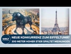 SPANIEN: 300 Meter hohe Stier-Statue soll mit Eiffelturm konkurrieren!