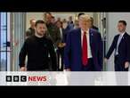 What is the rift between Donald Trump and Volodymyr Zelensky? | BBC News