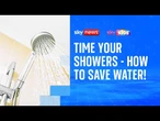 Time your showers - how to save water | FYI