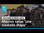 Accord Paris-Kiev : Macron salue "une nouvelle étape" • FRANCE 24