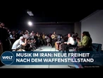 IRAN-KRIEG – TEHERAN: Musik und neue Freiheit nach dem Waffenstillstand zwischen dem Iran und Israel