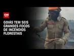 Goiás registra seis focos de incêndios florestais | CNN NOVO DIA