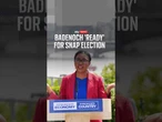 Badenoch 'ready' for snap election
