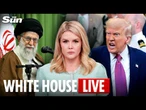 LIVE: Karoline Leavitt briefing as FBI probes Iran strike leak