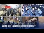 Chaos, fear and drama in South Korea as martial law is imposed - and then lifted