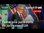 Tarifaço de Trump: crédito de R$ 40 bi para empresas; Fed acena para corte de juros e mais ao vivo