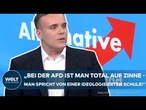 AFD-PRAKTIKUM UNTERSAGT: "Schulleiter hat gesagt, 'du gerätst in die Fänge von Rechtsextremisten!'"