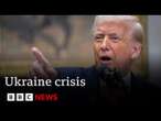 Trump renews attack on Zelensky and demands deal to end Ukraine war | BBC News