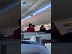 Passenger screams at flight attendants to move 'dirty man'