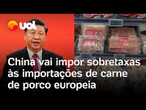 China anuncia sobretaxas e rebate Trump: 'Rejeitamos a imposição de pressão econômica'