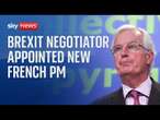 New French PM Michel Barnier faces 'huge challenge' ahead