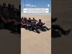 I poliziotti di Dallas "remano" per salutare la nazionale norvegese di calcio