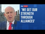 'I am confident our negotiators will secure a good deal with the US' says defence secretary