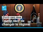 "Make Iran Great Again" : Trump rêve de changer le régime de la république islamique