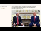 Gaza: "Trump doit faire cesser l'extermination des Gazaouis" • FRANCE 24
