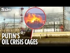 Panicked Putin uses DRONE NETS in attempt to protect oil refineries from Ukraine attacks