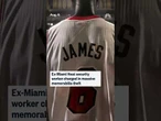 Ex-Miami Heat security worker charged with theft
