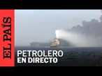 DIRECTO | Incendio y humo en el lugar de la colisión de un petrolero frente a la costa británica