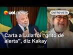 Kakay diz que carta sobre Lula foi grito de alerta: 'Democracia só se fortalece com discussão'