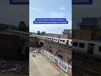 Just Eat driver delivers water to stranded train passengers in London