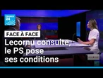 Sébastien Lecornu poursuit ses consultations, le PS pose ses conditions • FRANCE 24