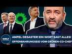 OMID NOURIPOUR: Ampel-Desaster! Ein Wort vom Grünen-Co-Chef sagt alles über Zustand der Regierung