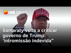 Itamaraty critica nova declaração dos EUA sobre Bolsonaro: 'intromissão indevida e inaceitável'