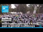 Guinée : mobilisation aux allures de campagne électorale pour le général Doumbouya • FRANCE 24