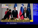 Emmanuel Macron en Slovénie: suivez en direct la conférence de conférence de presse avec le Prem...