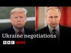 Trump-Putin call: Russian leader rejects plan for immediate Ukraine ceasefire | BBC News