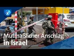 Grenze zum Westjordanland: Mutmaßlicher Terroranschlag in Israel